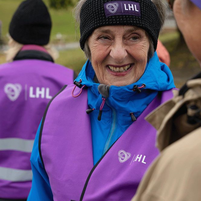 Hovedbilde LHL Markeringsvest Lilla